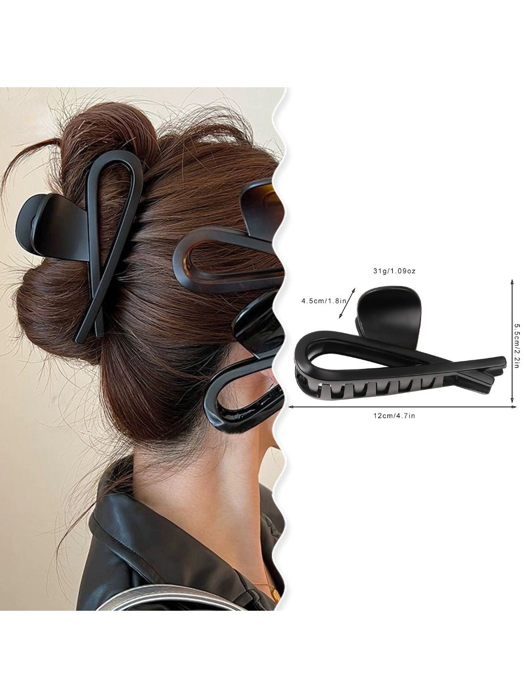 Beau - Dolphin-Shaped Claw Clip
