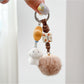 Keypus - Plush Animal Alloy Accent Keychain Bag Charm