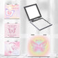 Mirroray - Pink Tones Butterfly Print Makeup Mirror