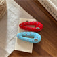 Beau - Polka Dot Teardrop Shaped Hair Clip Set