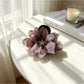 Beau - Layered Mesh Flower Polyester Claw Clip