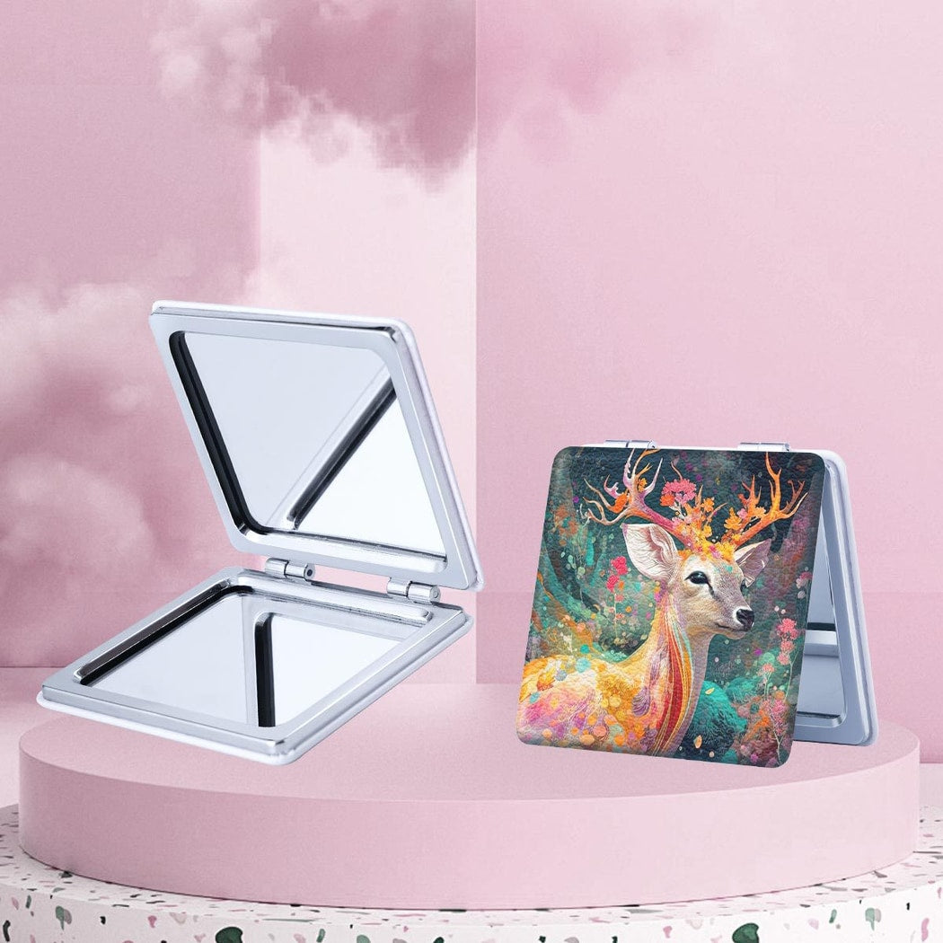 Mirroray - Decorative Printed Portable Table Makeup Mirror