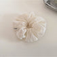 Gifty - Ruched Polyester Bow Detail Fabric Scrunchie