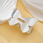 Beau - Silver Tone Butterfly Decorative Hair Clip