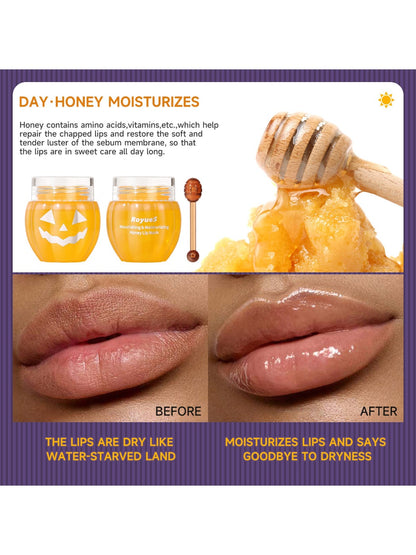 Royues - Honey Pumpkin Lip Mask Coffret