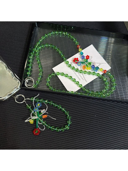 Keypus - Decorative Beaded Phone Strap Lanyard