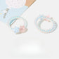 Gifty - Star Pattern Telephone Wire Hair Ties