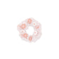 Gifty - Embroidered Flower Organza Look Scrunchie