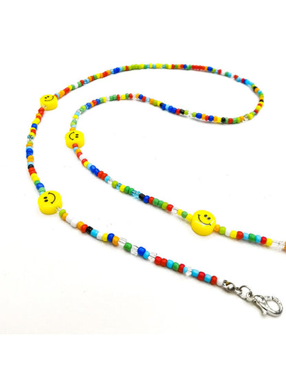Velra - Colorful Smiley Face Eyeglass Strap
