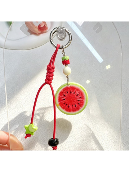 Keypus - Acrylic Fruit Slice Pendant Decorative Keychain