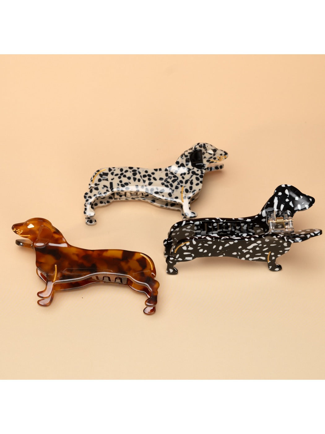 Beau - Playful Cartoon Dog Hair Clip