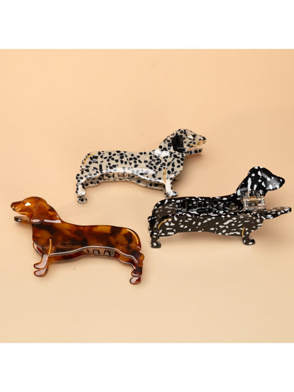 Beau - Playful Cartoon Dog Hair Clip