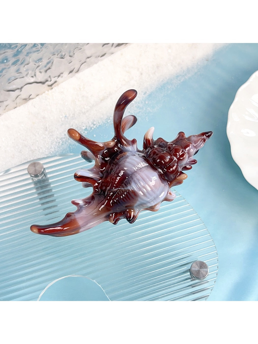 Beau - Colorful Conch Shape Hair Clip