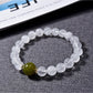 Lovra - Minimalist Color Blocked Crystal Beaded Bracelet