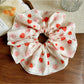 Gifty - Double Layer Floral Scrunchies for Spring