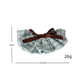 Beau - Pleated Bow Fabric Banana Clip Hair Clip