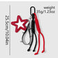 Keypus - Y2K Star Mirror Woven Cord Bag Charm Keychain