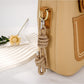 Keypus - Geometric Double Knot Bag Charm Keychain