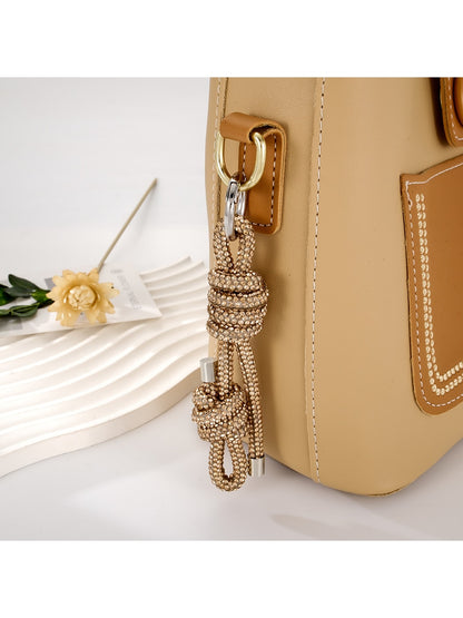 Keypus - Geometric Double Knot Bag Charm Keychain