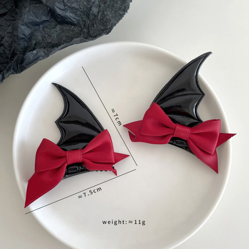 Beau - Dark Style Halloween Antler Hair Clip Set