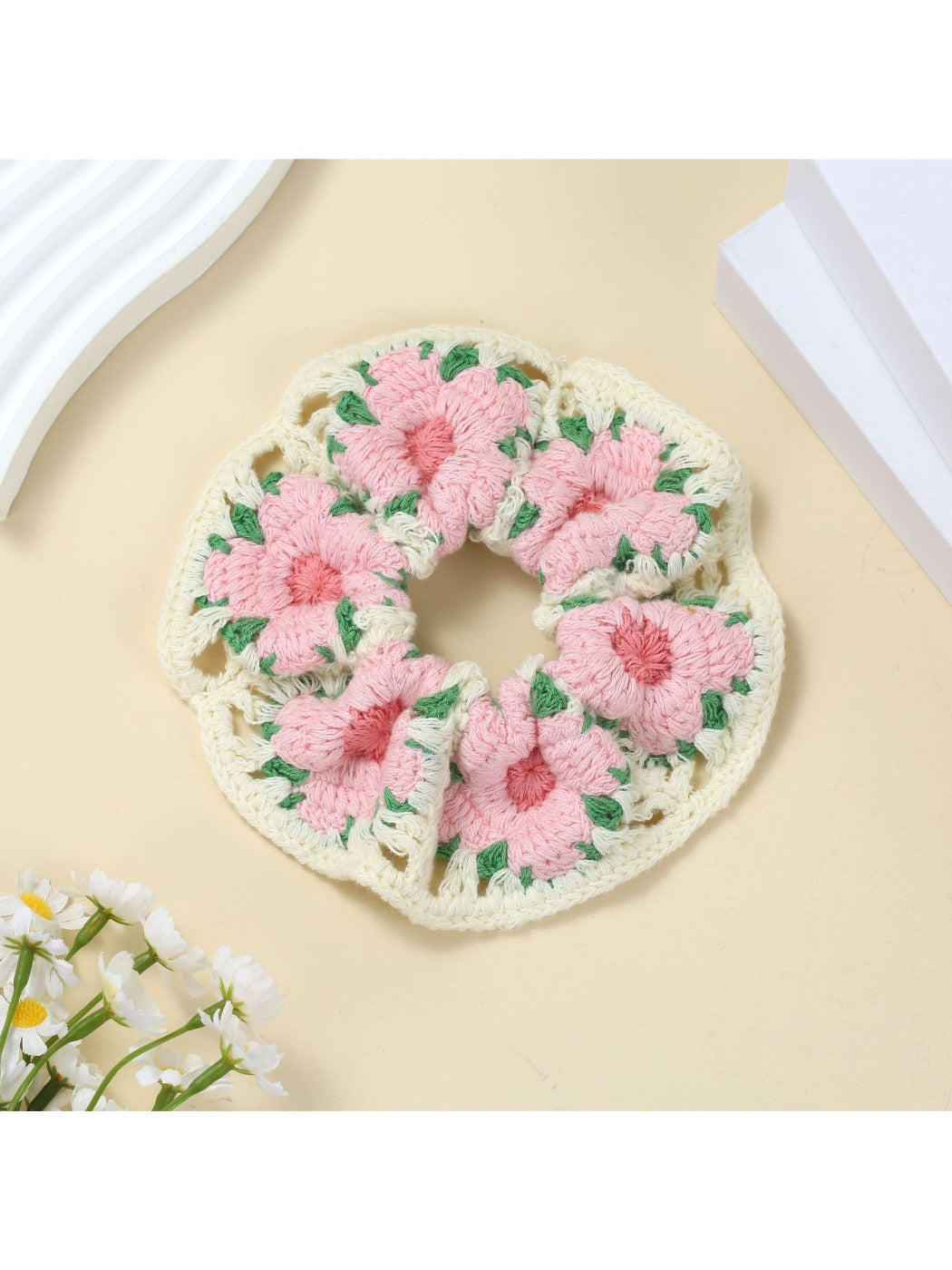 Gifty - Fashionable Knitted Scrunchie Hair Bands