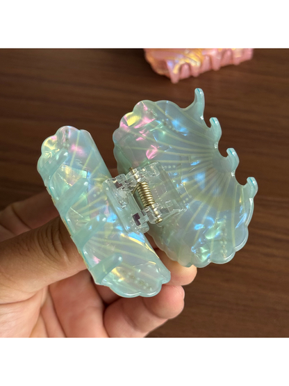 Beau - Geometric Style Acetate Claw Clip