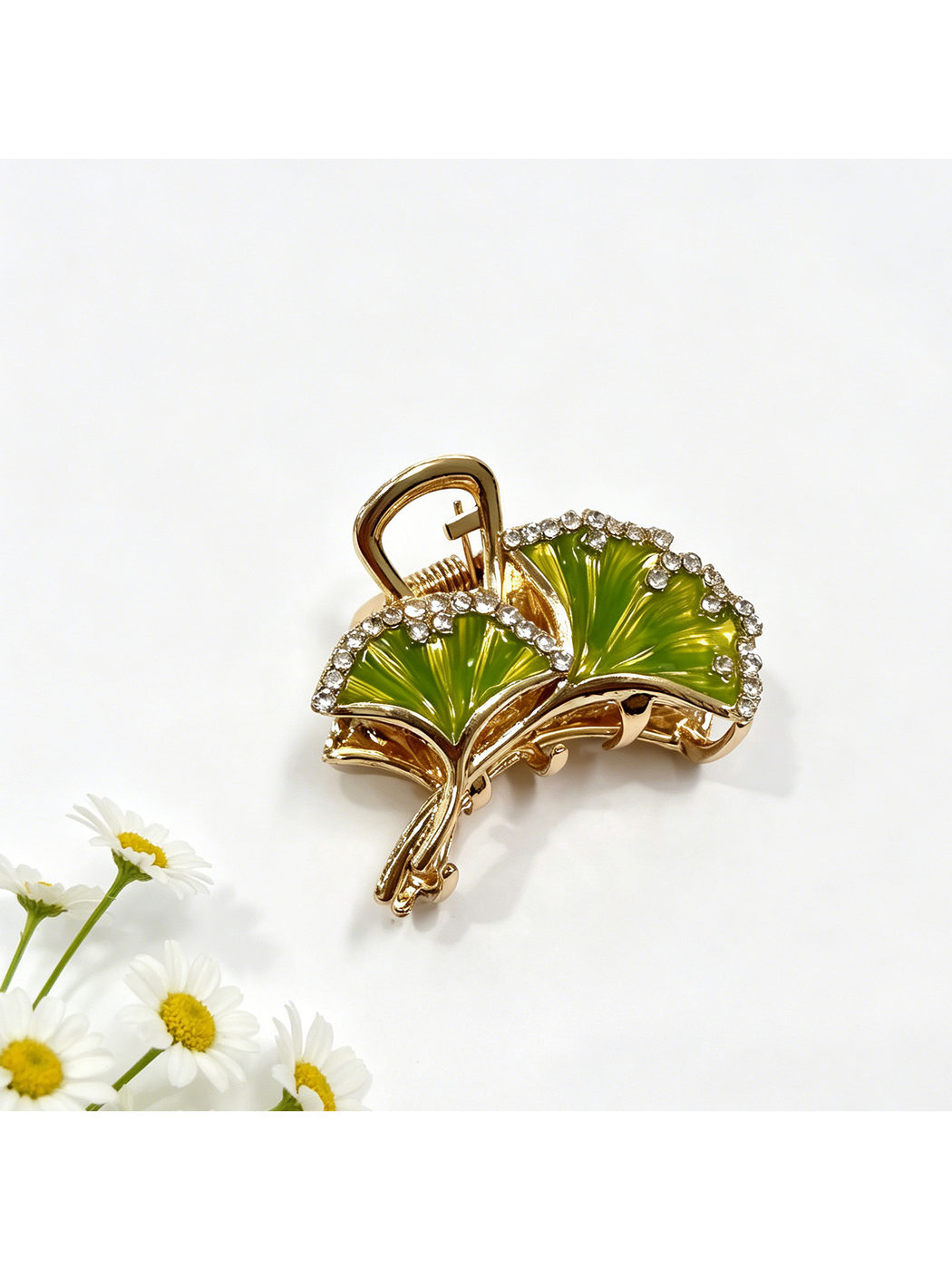 Beau - Bow Shape Glossy Alloy Hair Claw Clip