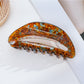 Beau - Minimalist Half Moon Cutout Hair Claw Clip