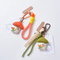 Keypus - Cute Mushroom House Keychain