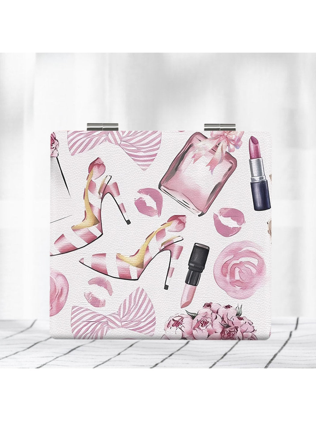 Mirroray - Pink Graffiti Theme Makeup Mirror