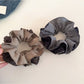 Gifty - Trendy Plaid Polka Dot Scrunchie