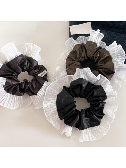Gifty - Fashion Wide Pleated Scrunchie