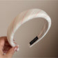 Gifty - Irregular Stripe Wrapped Headband and Scrunchie