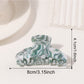 Beau - Textured Half Round Hair Claw Clip