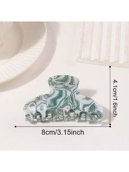 Beau - Textured Half Round Hair Claw Clip