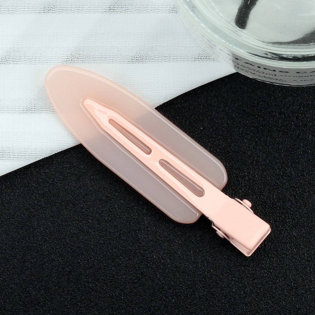 Beau - Solid Color Jelly Color Creaseless Hair Clip