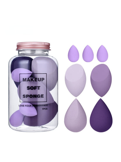 Spongo - 7-Piece Assorted Shapes Makeup Sponge Set
