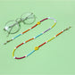 Velra - Colorful Beaded Smiley Face Eyeglass Strap