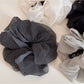 Beau - Polka Dot Ruffle Banana Clip Hair Accessory
