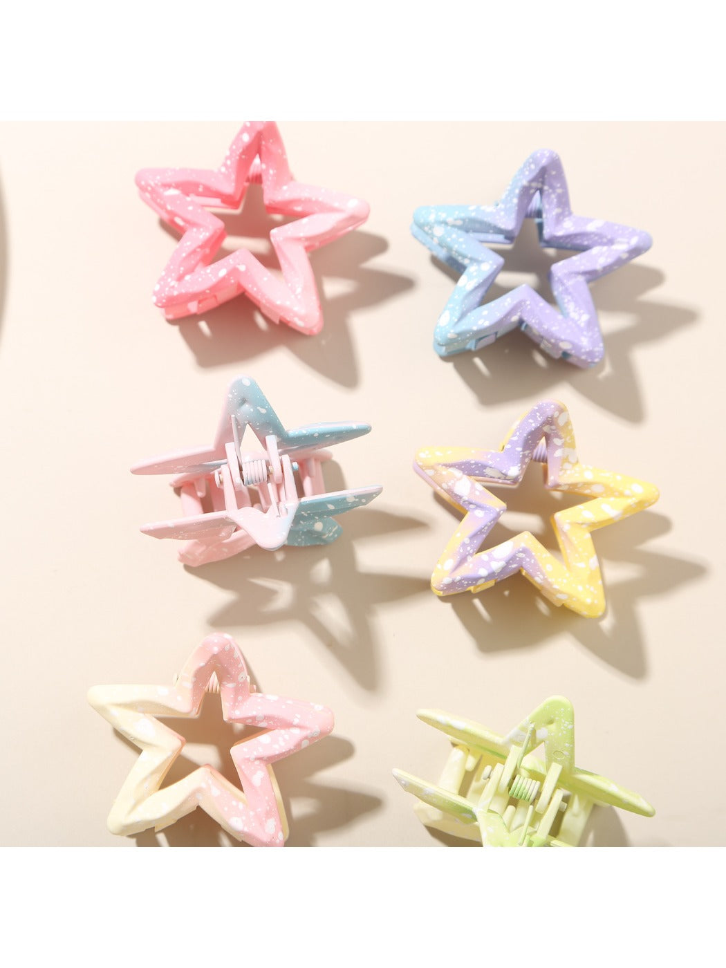 Beau - Gradient Star Claw Clip