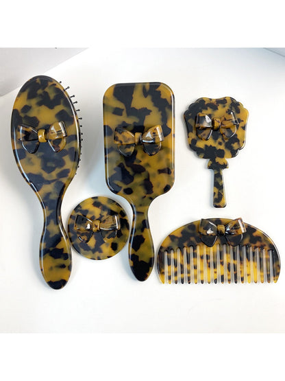 Camerow - Retro Bow Design Comb Mirror