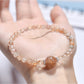 Lovra - Minimalist Color Blocked Crystal Beaded Bracelet