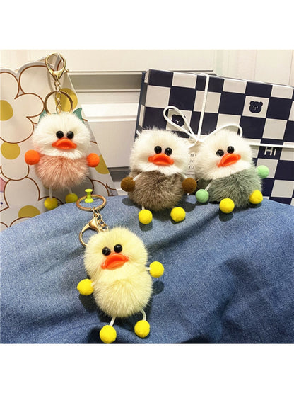 Keypus - Cute Duck Plush Bag Charm Keychain