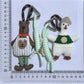 Keypus - Green Lanyard Doll Keychain