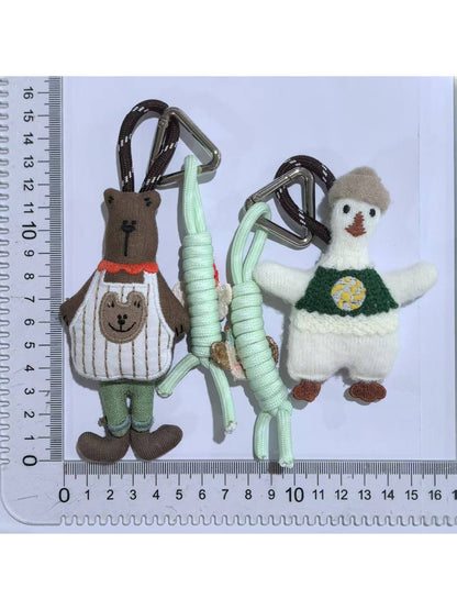 Keypus - Green Lanyard Doll Keychain