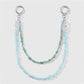 Keypus - Y2K Ocean Beaded Sea Star Bag Charm Keychain