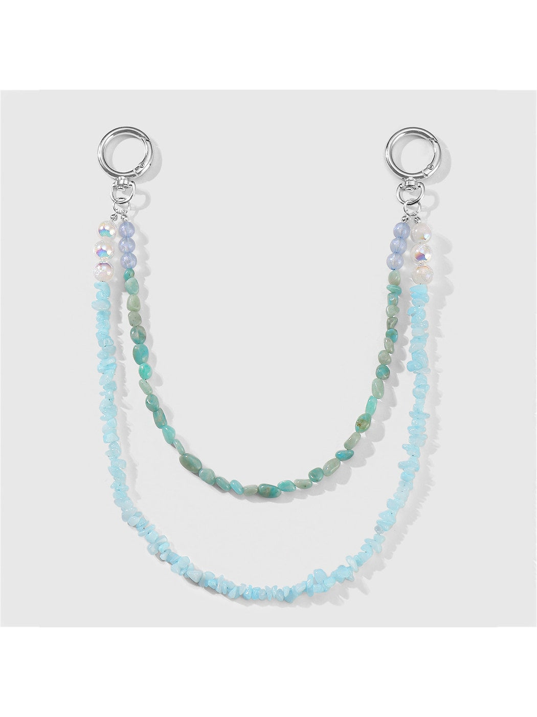 Keypus - Y2K Ocean Beaded Sea Star Bag Charm Keychain
