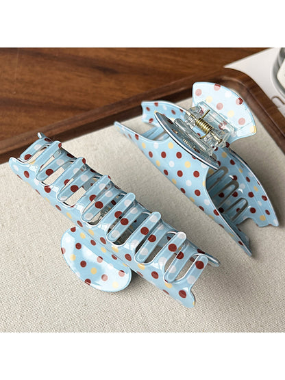 Beau - Modern Minimalist Polka Dot Claw Clip