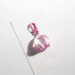 Keypus - Solid Color Headphone Shaped Keychain