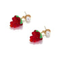 Earedge - Grape Cluster Fruit Drop Dangle Earrings